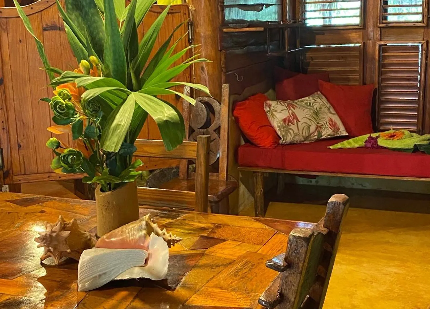 Oda ve Kahvaltı Chalet Tropical Hotel & Restaurant-Pizzeria Las Galeras